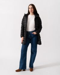 Rains - Lohja Long Puffer Curve Jacket - Lyst