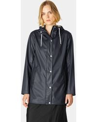 Ilse Jacobsen - Rain Short Rubberised Raincoat - Lyst