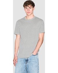 ARMANI EXCHANGE - Patterned T-Shirt - Lyst