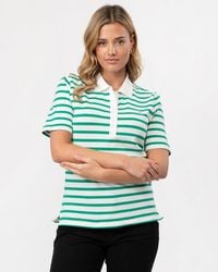 Tommy Hilfiger - 1985 Regular Pique Stripe Polo - Lyst