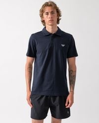 Emporio Armani - Beach Polo With Eagle Logo - Lyst