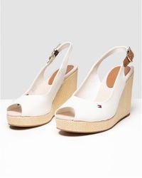 Tommy Hilfiger Wedge sandals for Women | Online Sale up to 68% off | Lyst