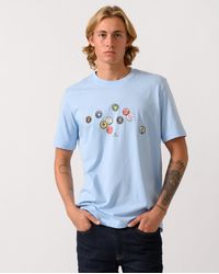 Paul Smith - Ps Regular Fit Bottle Tops Graphic T-Shirt - Lyst