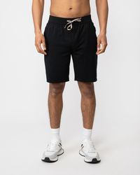 BOSS - Unique Stretch-Cotton Pyjama Shorts With Logo Print - Lyst