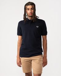Fred Perry - Bomber Collar Polo Shirt Nos - Lyst