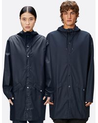Rains - Long Jacket - Lyst