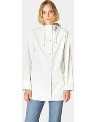 Ilse Jacobsen - Rain Short Rubberised Raincoat - Lyst