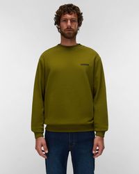 Napapijri - Small Box Crew Neck Sweatshirt - Lyst