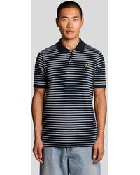 Lyle & Scott - Pique Breton Polo Shirt - Lyst