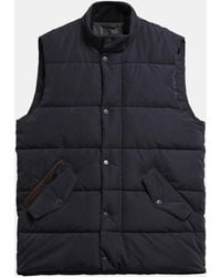Barbour - Powell Puffer Gilet - Lyst