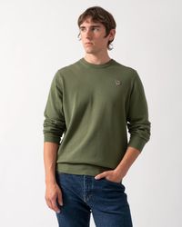 Paul Smith - Ps Zebra Badge Crew Neck Sweater - Lyst