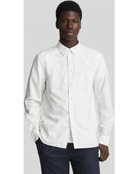Lyle & Scott - Tonal Button Down Oxford Shirt - Lyst