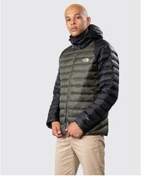 the north face trevail hoodie jacket in black
