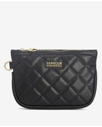 Barbour - Quilted Make-up Bag - Lyst
