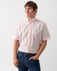 Tommy Hilfiger - Gmd Poplin Short Sleeve Shirt - Lyst