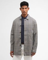 Barbour - Check Rokig Waterproof Mac - Lyst