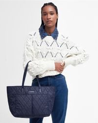 Barbour - Quilted Tote Bag - Lyst