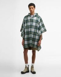 Barbour - Tartan Showerproof Poncho - Lyst