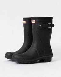 HUNTER - Original Short Wellies - Lyst