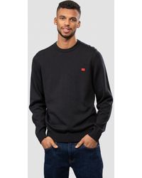 HUGO - San Cassius Crew Neck Sweater - Lyst