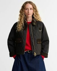 Barbour - Tartan Reimagined Icons Tartan Quilted Spey Wax Jacket - Lyst