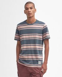 Barbour - Kilton Stripe Tailored T-Shirt Size: L - Lyst