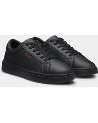 HUGO - Neston Contrast-Logo Trainers - Lyst
