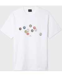 Paul Smith - Ps Regular Fit Bottle Tops Graphic T-Shirt - Lyst