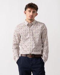 Paul Smith - Ps Long Sleeve Tailored Fit Floral Shirt - Lyst