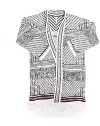 White Stuff - Tribe Pattern Cardi Aw17 - Lyst