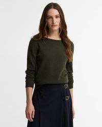 Barbour - Pendle Crew Knitted Jumper - Lyst