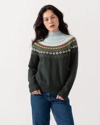 Joules - Landscape Fairisle Jumper - Lyst