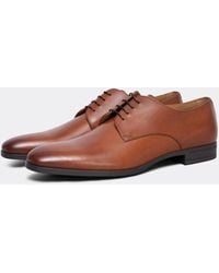 BOSS - Kensington Leather Derby Shoes With Rubber Sole Nos - Lyst