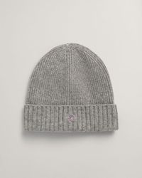 GANT - Shield Wool Beanie - Lyst