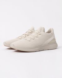 BOSS - Titanium Slip-On Knit Trainers - Lyst