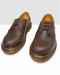 Dr. Martens 1461 Crazy Horse Leather Oxford Shoes in Brown for Men | Lyst