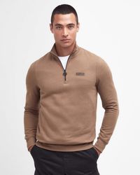 Barbour - Essential Half-zip Sweatshirt - Lyst