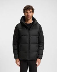 BOSS - Boss Block-X Water-Repellent Down Jacket With Detachable Hood - Lyst