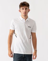 BOSS - Paule Toc Polo Shirt - Lyst