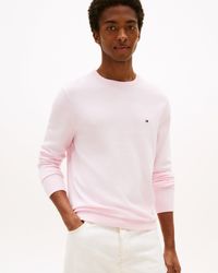 Tommy Hilfiger - Essential Cotton Crew Neck Sweatshirt - Lyst