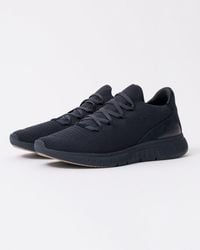 BOSS - Titanium Slip-On Knit Trainers - Lyst