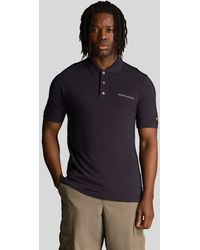 Lyle & Scott - Embroidered Polo Shirt - Lyst