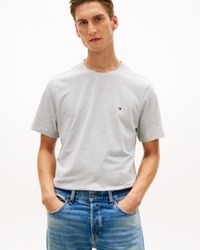Tommy Hilfiger - Essential Seasonal Regular Fit Solid T-Shirt - Lyst