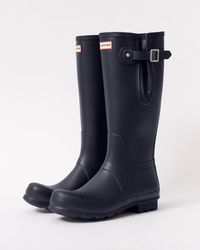 HUNTER - Original Tall Side Adjustable Wellies - Lyst
