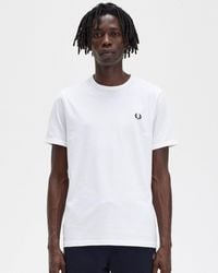 Fred Perry - Logo T-shirt - Lyst