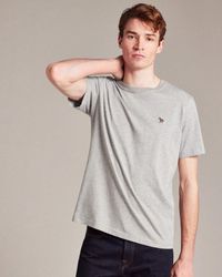 Paul Smith - Ps Regular Fit Short Sleeve Zebra Logo T-Shirt Size: L - Lyst