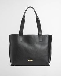 Barbour - Alder Large Leather Tote Bag - Lyst