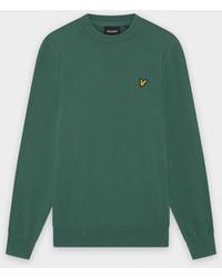 Lyle & Scott - Cotton Crew Neck Jumper - Lyst