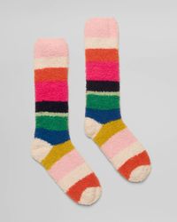 Joules - Fluffy Socks - Lyst