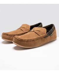 Barbour - Monty Slipper Camel - Lyst